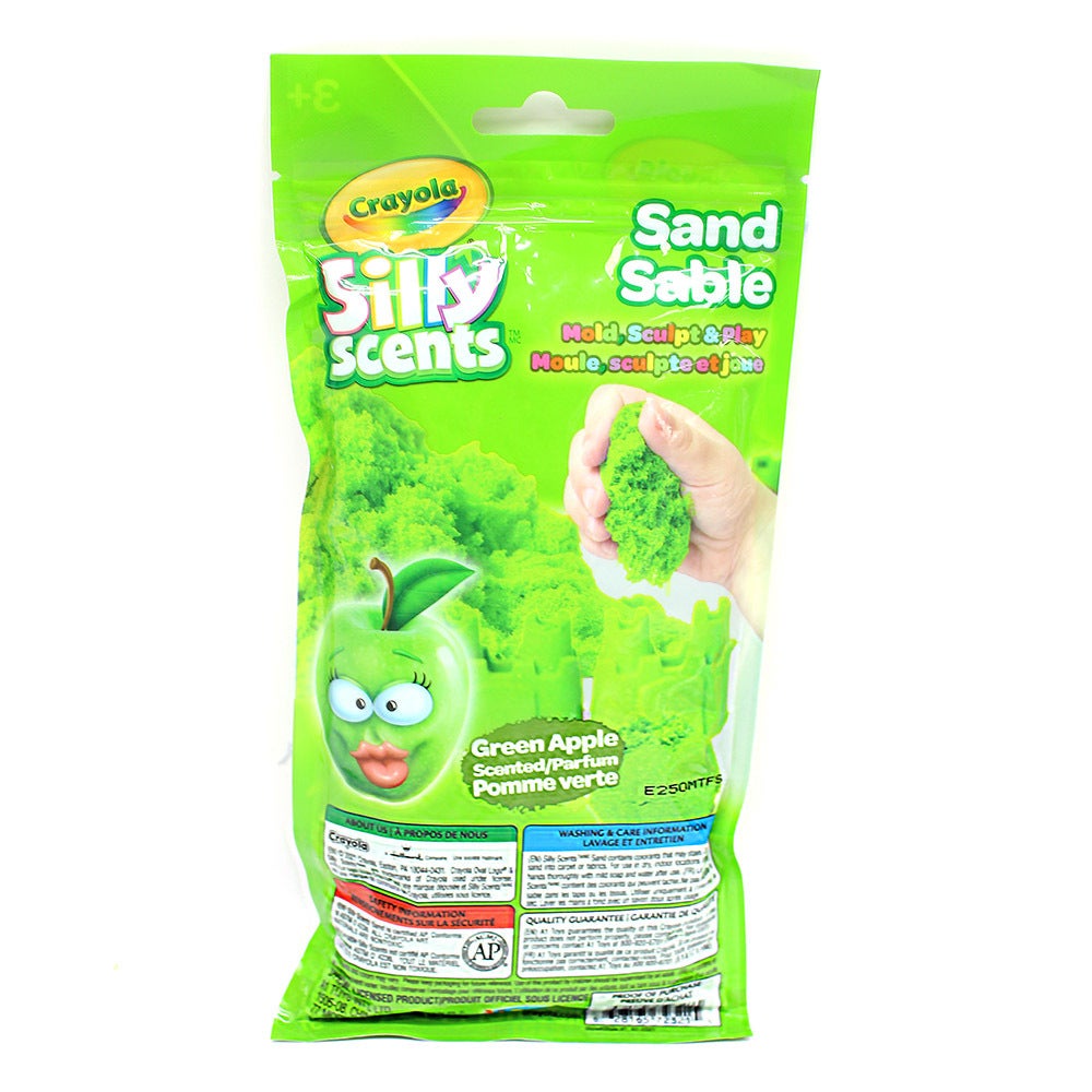 CRAYOLA - 1LB SILLY SCENTS SAND IN POLYBAG ASST (12) BL